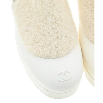 Chanel Boots Ivory — view 6