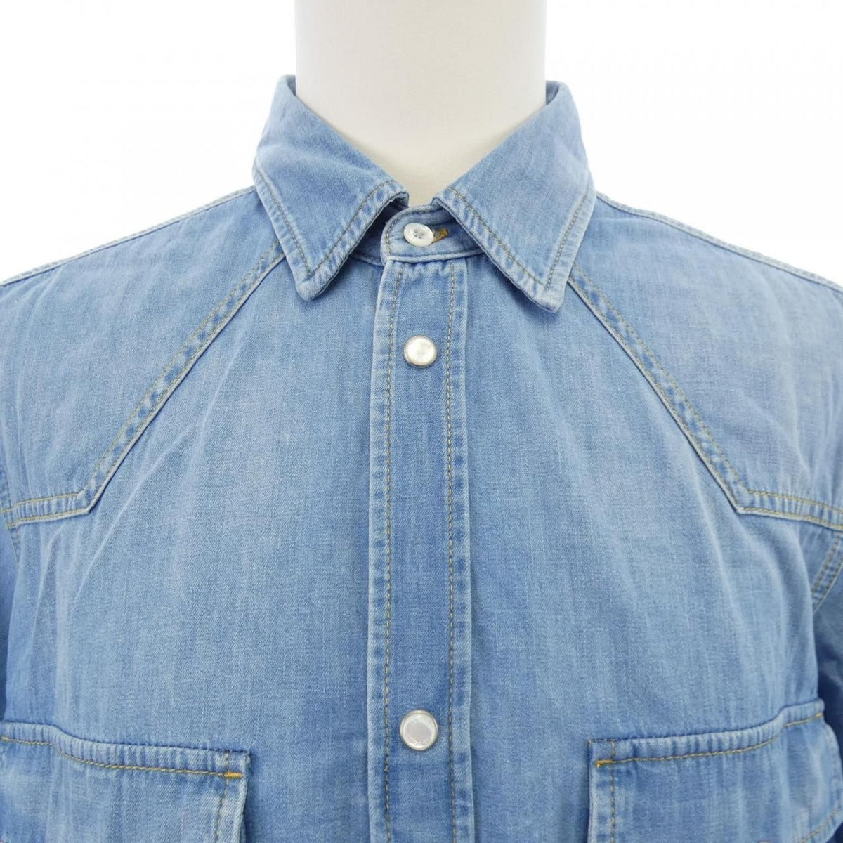 Gucci S/S Shirt Blue 44 — view 5