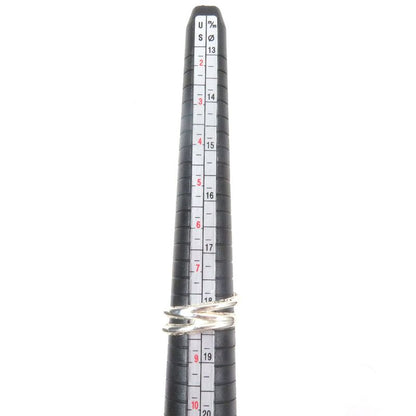 Gucci 770719 Double G Key Motif Ring Ring Ag925 Silver 18 Weight