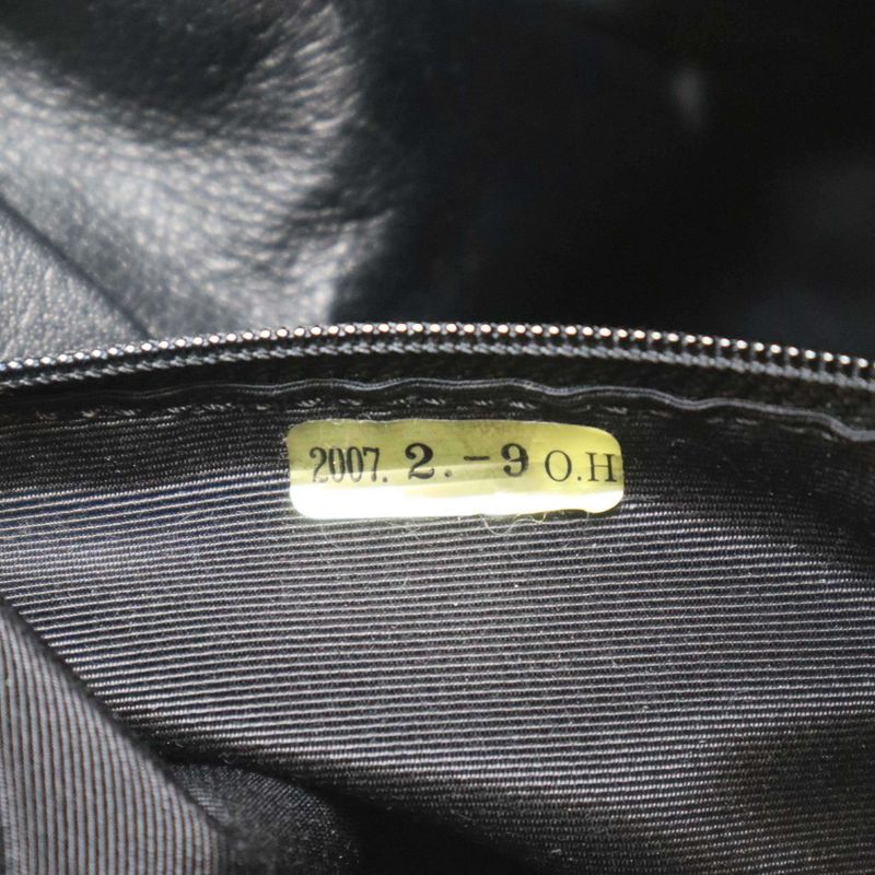 Chanel 2007 Coco Charm Shoulder Bag Coco Charm Lambskin Shoulder Bag Black