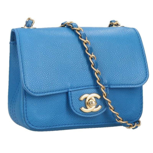 Chanel Caviar Leather Mini Square Shoulder Bag
