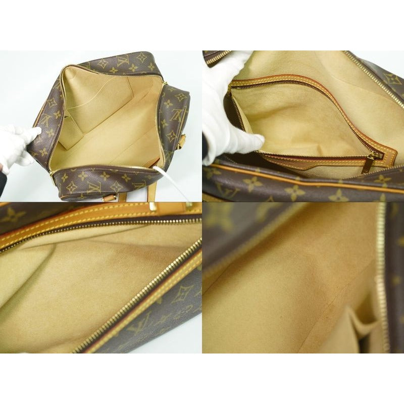 Louis Vuitton Cite GM Monogram Shoulder Bag Brown — view 8