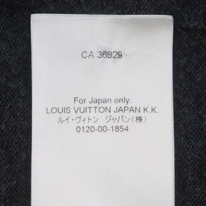  Louis Vuitton 23SS 1aatly Wool Cashmere Monogram Mix Logo Button V-neck Knit