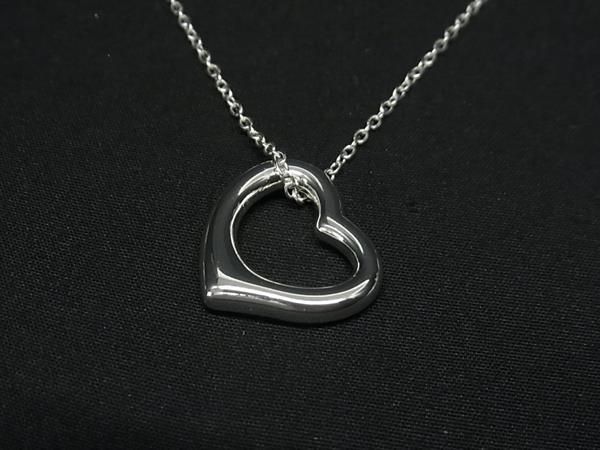 Tiffany & Co Tiffany & Co Elsa Peretti Open Heart Sv925 Necklace