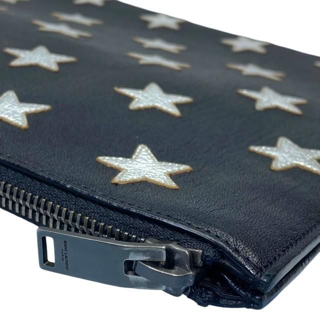 Saint Laurent Paris 397295 Clutch Bag Second Bag Clutch Pochette Star Stars