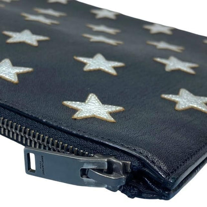 Saint Laurent Paris 397295 Clutch Bag Second Bag Clutch Pochette Star Stars