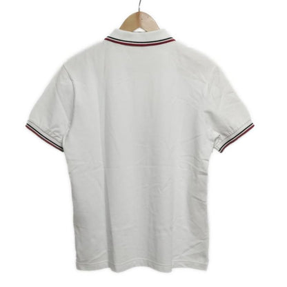 Prada Short Sleeve Polo Shirt Size M Men's - White X Red X Black