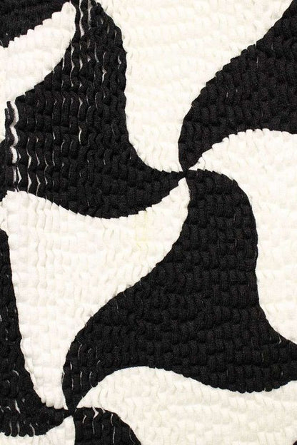 Bottega Veneta 688937 V1n60 Wave Triangle Dress Women's Xs