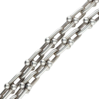 Tiffany & Co Hardwear Hardware Link Silver Necklace Men's 18inch