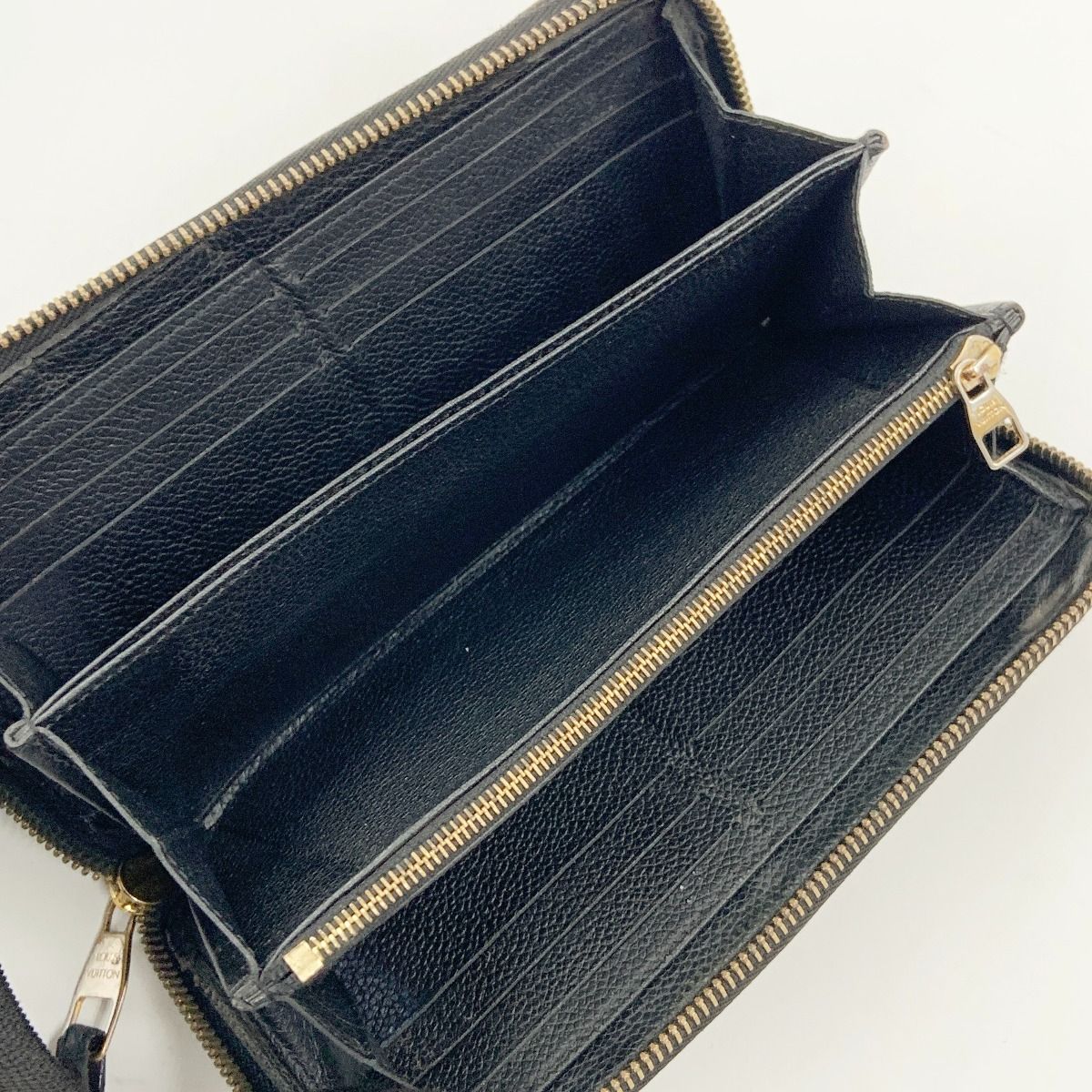 Louis Vuitton Monogram Empreinte Zippy Wallet Round Zipper Long Wallet M61864