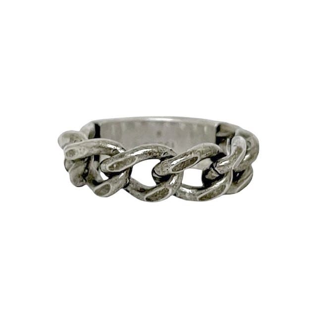 Gucci Ring Silver Green 6787118183 Never Used Excellent Condition