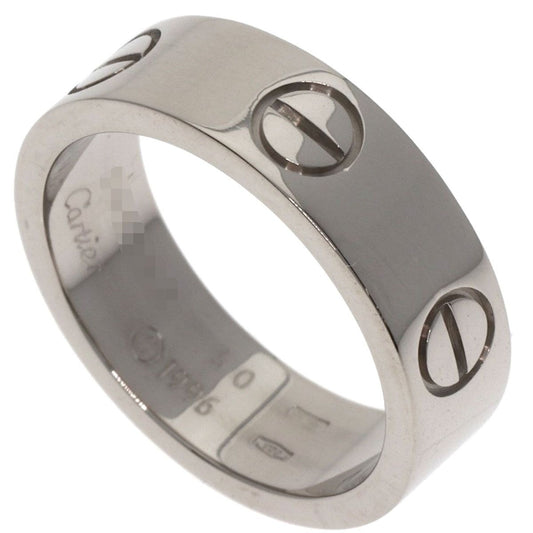Cartier Love Ring 50 18K White Gold