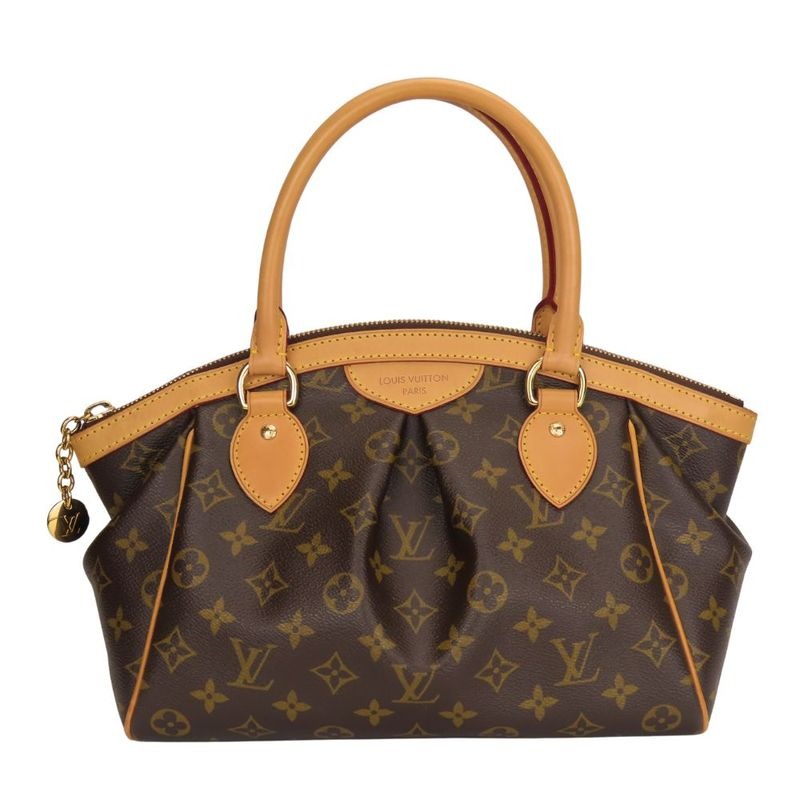 Louis Vuitton Handbag Tivoli PM Monogram Nubuck Brown