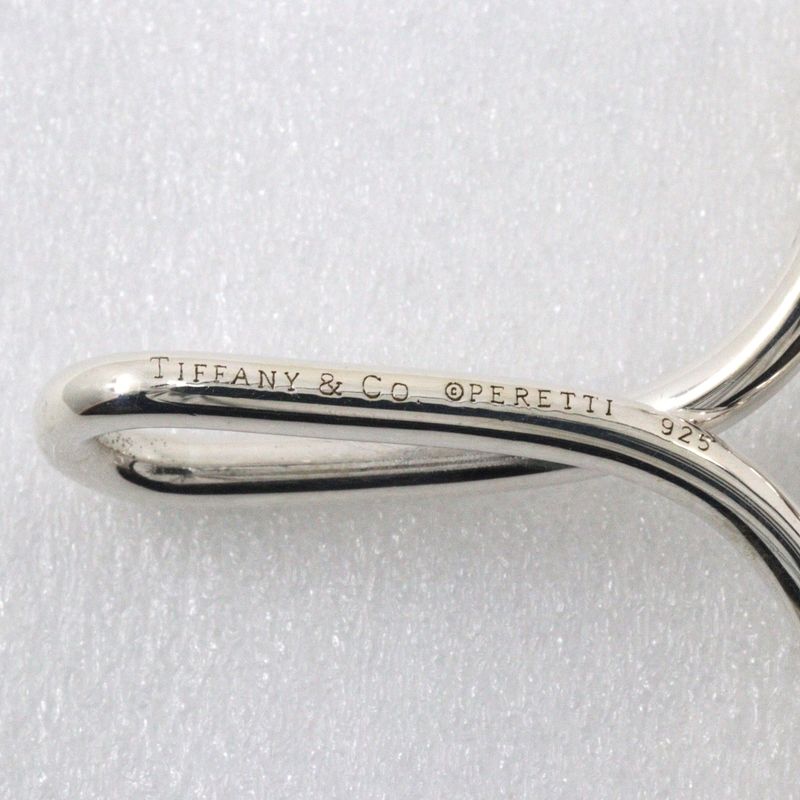 Tiffany & Co Large Infinity Cross Open Cross Elsa Peretti 925 Silver Ladies