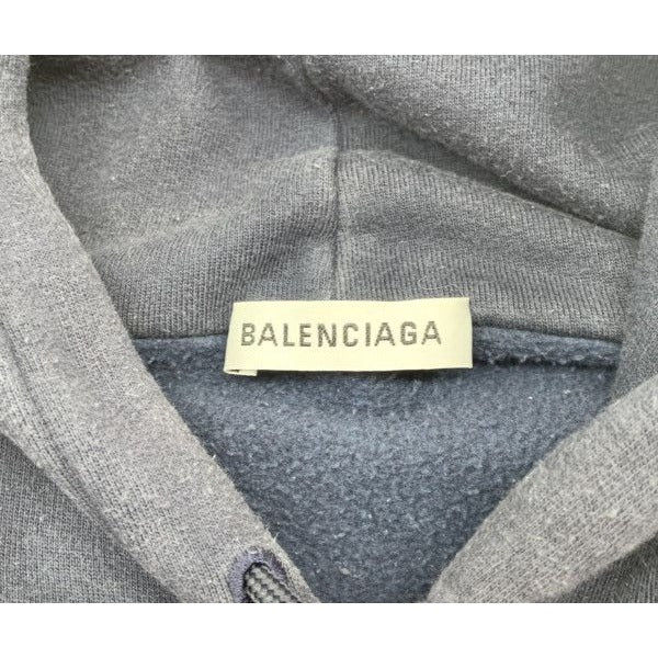 Balenciaga Hoodie Navy — view 6