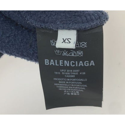Balenciaga Hoodie Navy — view 7
