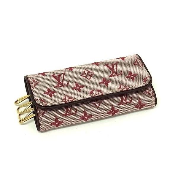 Louis Vuitton Monogram Mini Multicles 4 Quadruple Key Case Cerise Key Holder