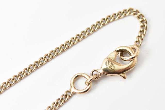 Chanel Necklace Pendant Coco Mark CC Rhinestone Gold 230716