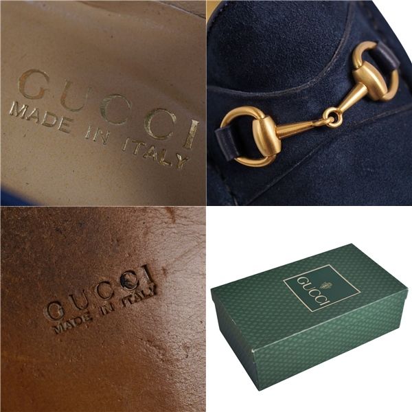 Vintage Gucci Loafers Moccasins Horsebit S