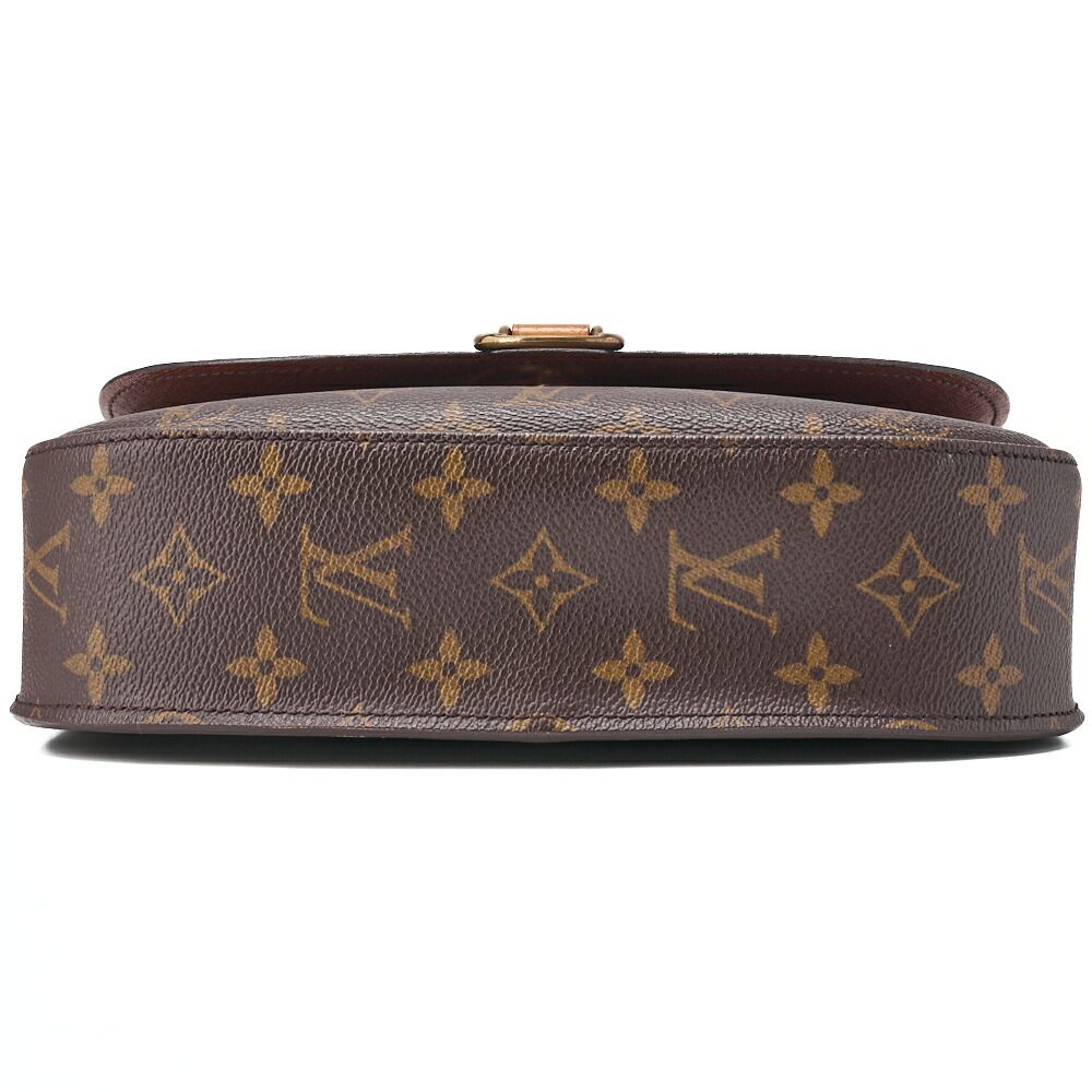 Louis Vuitton Monogram Saint-cloud Shoulder Bag M51243 Brown (gold Hardware)
