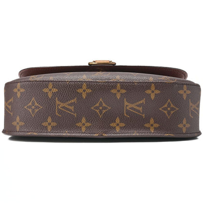 Louis Vuitton Monogram Saint-cloud Shoulder Bag M51243 Brown (gold Hardware)