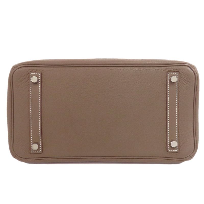 Hermes Birkin 30 Etape Silver Hardware Handbag Taurillon Women