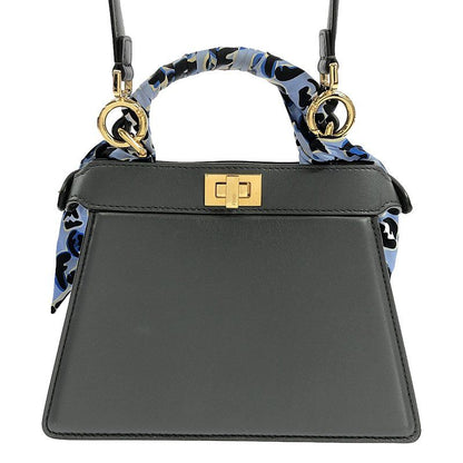 Fendi | 8bn335 Peeka BOO Iseeu Mini Tote Bag With Lappy | Gray | Women