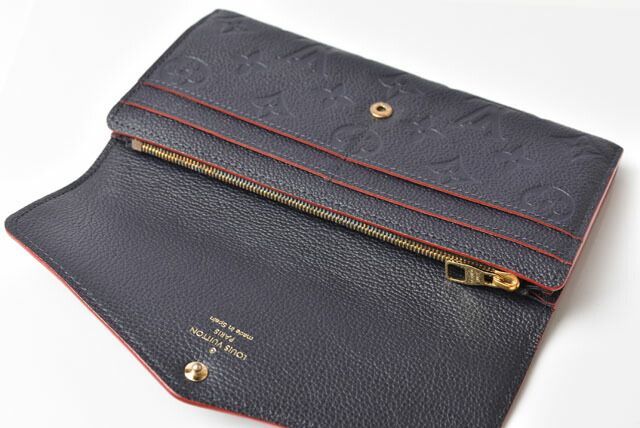 Louis Vuitton Wallet Louis Vuitton M62125 Monogram Empreinte Portefeuille Sarah