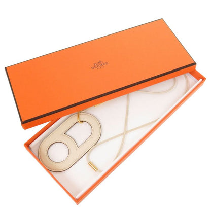 Hermes Variation Vorsluft Nata Gold Hardware Y Engraved (2020) Necklace 1834