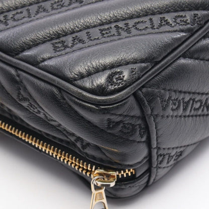 Balenciaga Shoulder Bag Li Porter Xs Black Leather — view 10