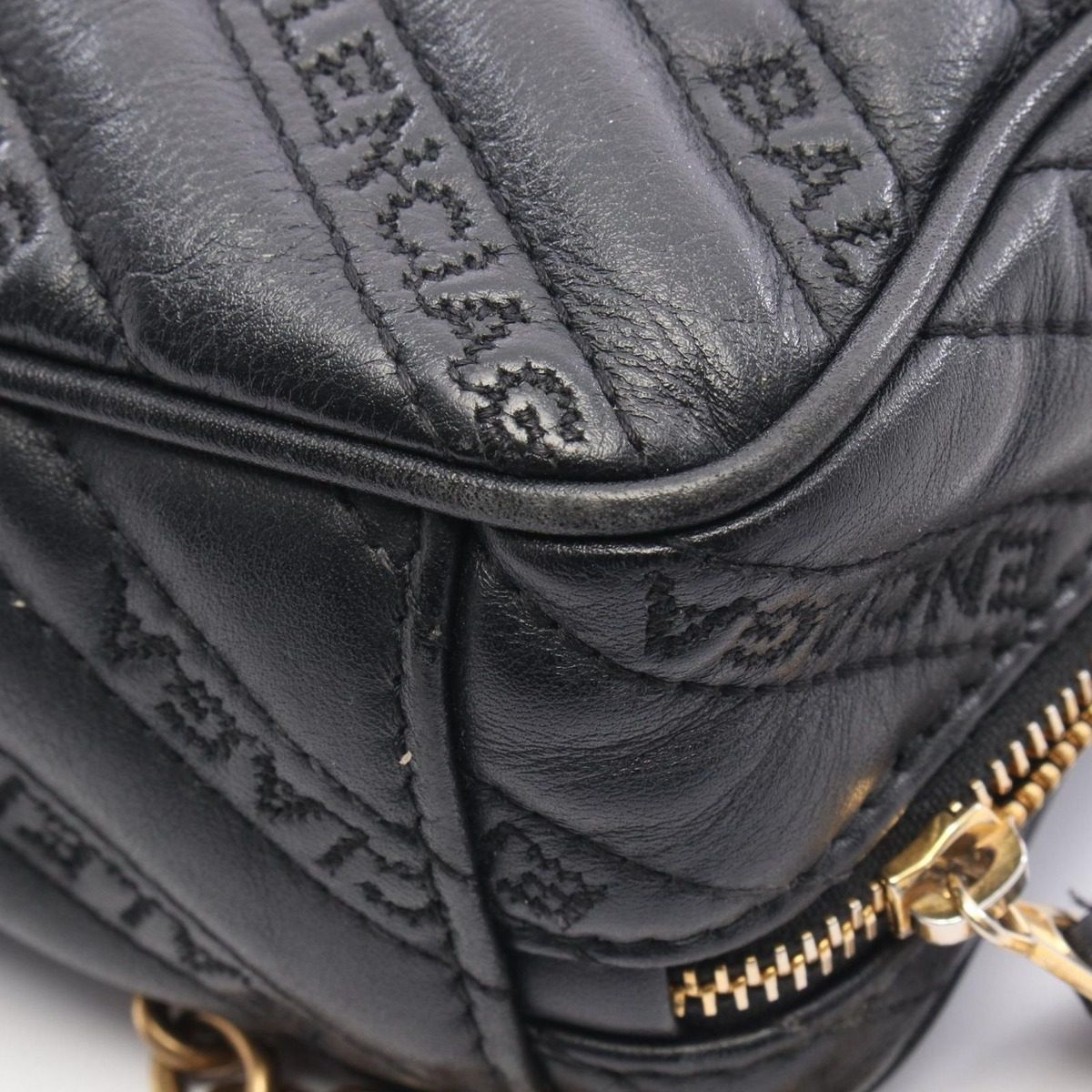 Balenciaga Shoulder Bag Li Porter Xs Black Leather — view 11