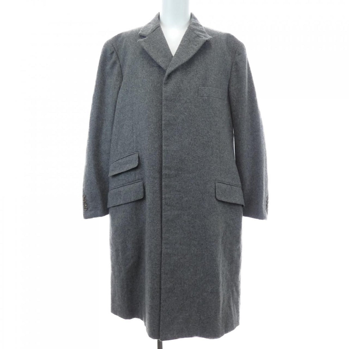 Hermes Coat Cashmere Gray