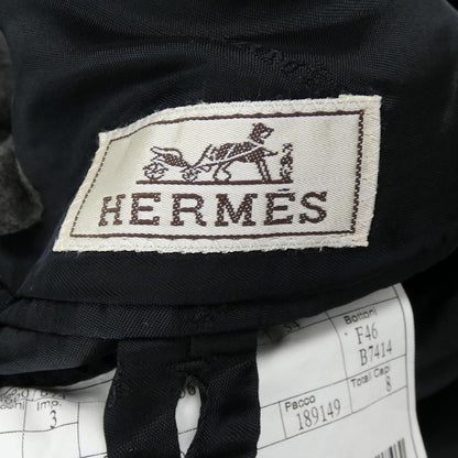 Hermes Coat Cashmere Gray — view 4