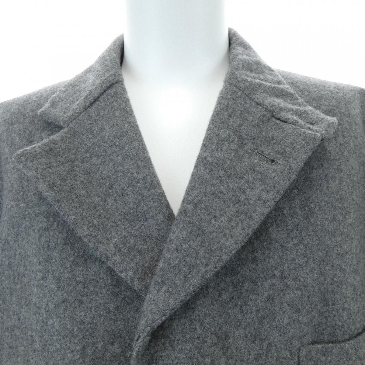 Hermes Coat Cashmere Gray — view 5