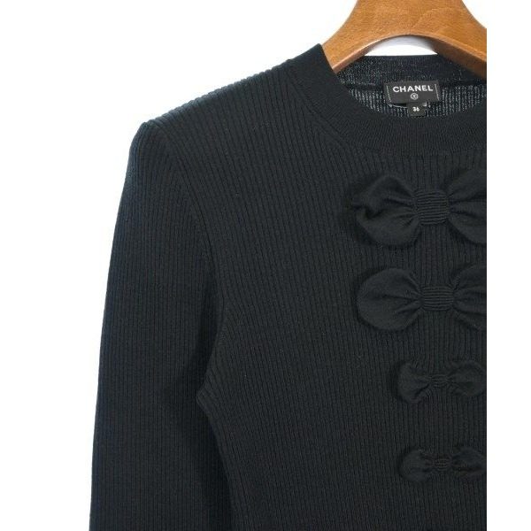 Chanel Knit Sweater Black — view 4