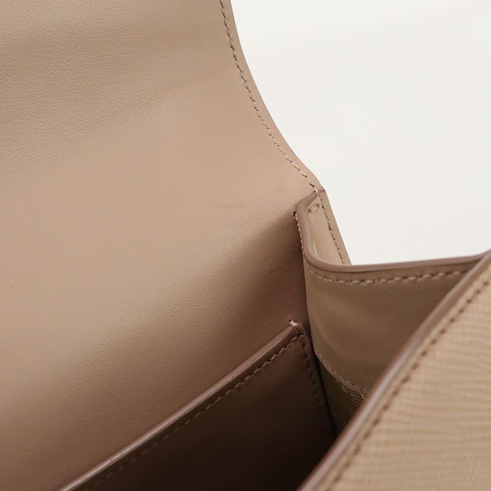 Prada Chain Saffiano Leather 1bd127 2ERX F0ork Shoulder Bag Leather Women