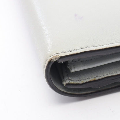 Fendi Bifold Wallet Is Gray Leather Is Zip — view 12