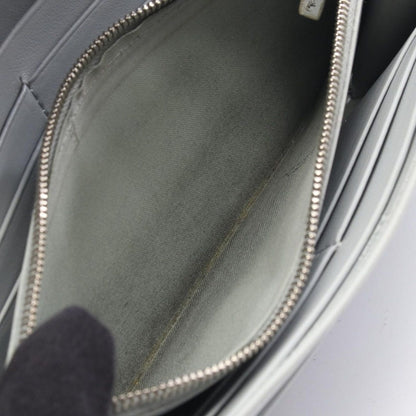 Fendi Bifold Wallet Is Gray Leather Is Zip — view 8