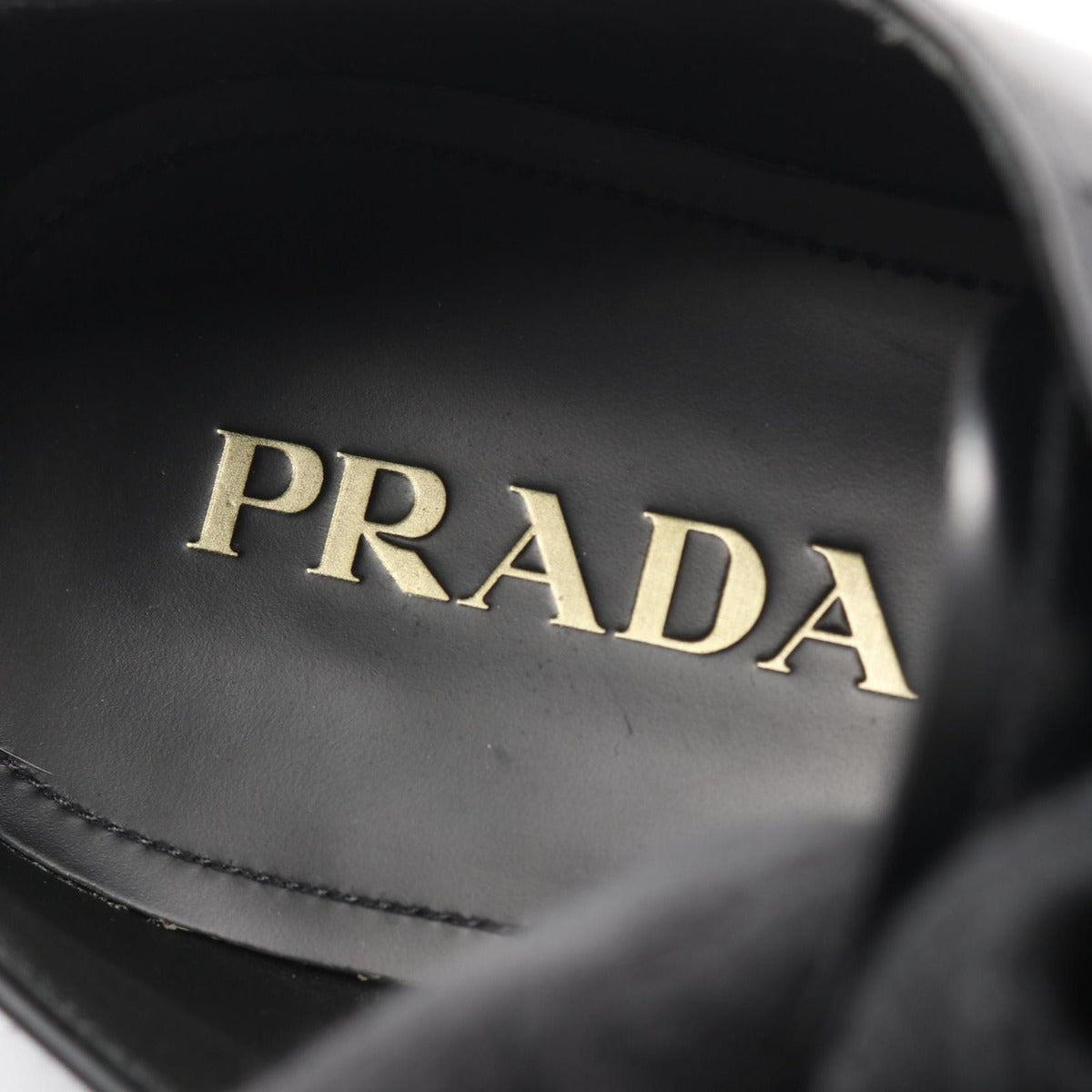 Prada Dress Shoes Leather Black — view 5