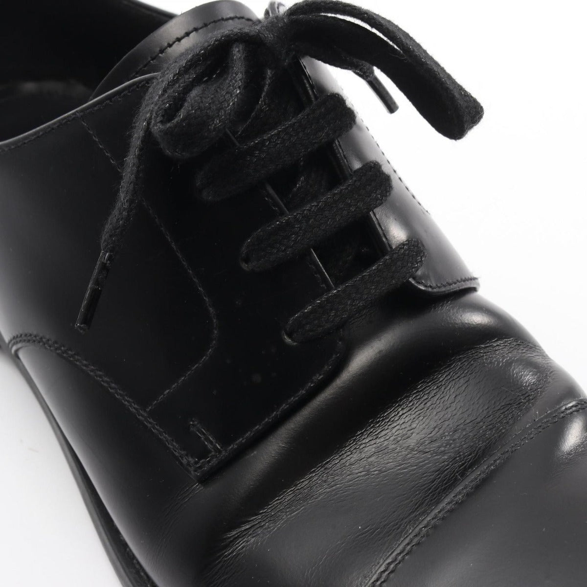 Prada Dress Shoes Leather Black — view 9