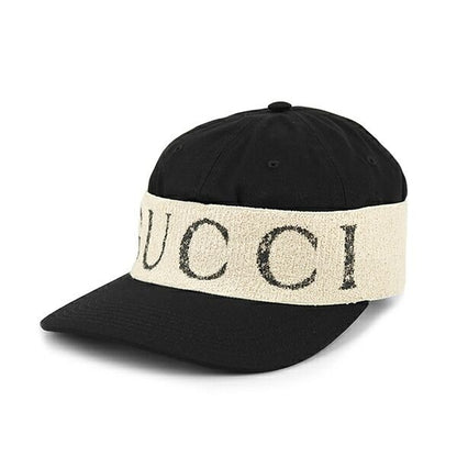 Gucci Cap Logo Headband Black White
