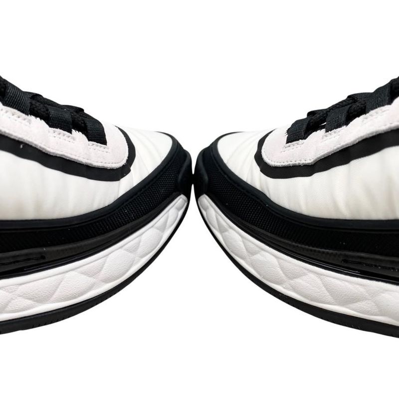 Chanel Sneakers Coco Mark G39982 Y56536 K5850 38 Size Fabric Suede Black White