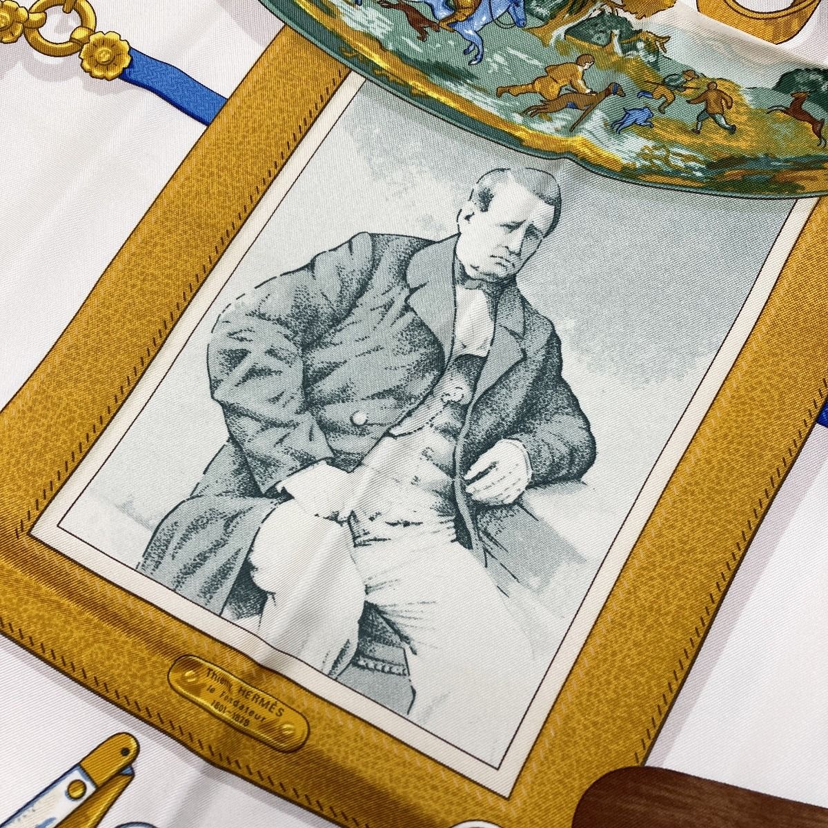 Hermes Carre 90 Memoire D’Hermes Memories of Hermes Silk Scarf 100%