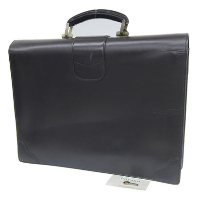 Goyard Y2K Vintage Rare Item Box Calf Leather Attache Briefcase Business Bag 3