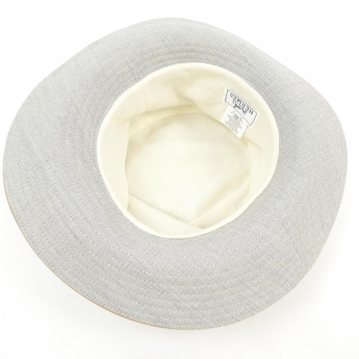 Hermes Gray Size 58 Hat — view 5