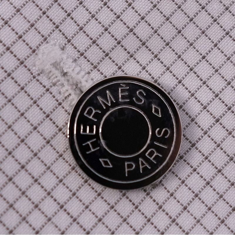 Hermes Shirt 20 AW Long Sleeve Check — view 5