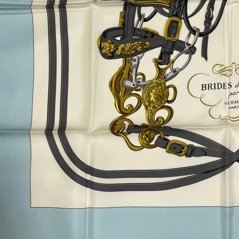 Hermes Scarf Brides De GALA Brides & Gala Navy