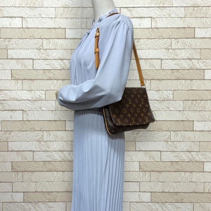 Louis Vuitton Musette Tango Short Monogram Shoulder Bag Monogram Canvas M51257