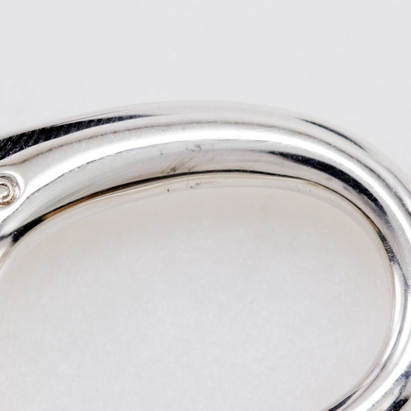 Tiffany & Co Open Heart Elsa Peretti 925 Silver Ladies 5.7g Necklace