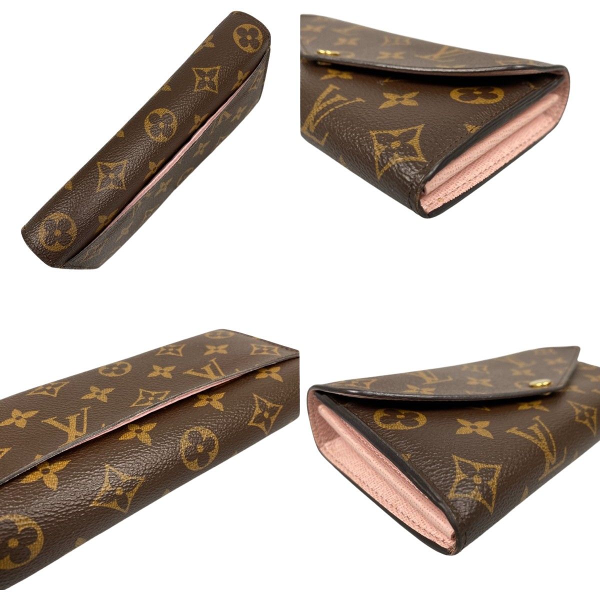 Louis Vuitton Monogram Portefeuille Sarah Long Wallet Rfid Confirmed M62235
